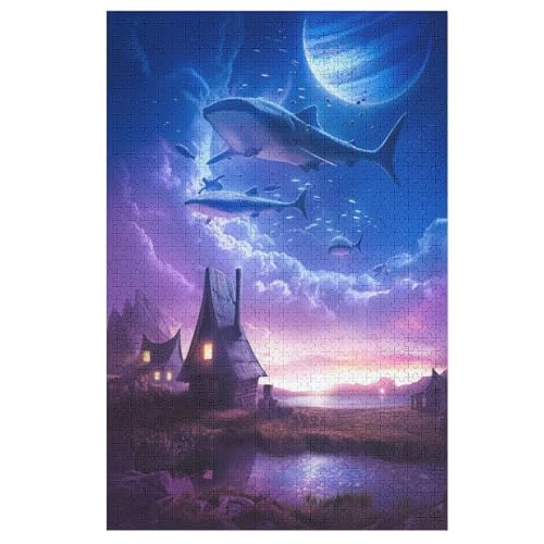 Mystische Welt Holzpuzzle - Puzzle Für Erwachsene, 1000-teilige Puzzles Für Teenager Und Kinder, Herausfordernde Spiele 78×53cm Mystische Welt Holzpuzzle - Puzzle Für Erwachsene, 1000-teilige Puzzles Für Teenager Und Kinder, Herausfordernde Spiele 78×53cm von LTTTT