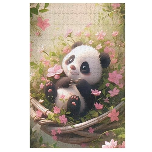 Panda 1000 Teile Puzzles Für Erwachsene, Impossible Puzzle, Geschicklichkeitsspiel Für Die Ganze Familie, Kinder Holzpuzzle 78×53cm Panda 1000 Teile Puzzles Für Erwachsene, Impossible Puzzle, Geschicklichkeitsspiel Für Die Ganze Familie, Kinder Holzpuzzle 78×53cm von LTTTT