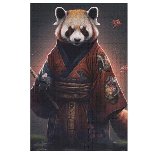Panda Holzpuzzle 1000 Teile, Knobelspiele Für Erwachsene, Teenager, Puzzles Unmögliche - Kinder Puzzle Zimmer Deko 78×53cm Panda Holzpuzzle 1000 Teile, Knobelspiele Für Erwachsene, Teenager, Puzzles Unmögliche - Kinder Puzzle Zimmer Deko 78×53cm von LTTTT