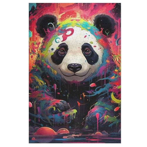 Panda -Puzzle, 1000 Teile,Holzpuzzle Für Erwachsene Kinder, Lustiges Spielzeug, Denkspiel, Bildungsspiel, 78×53cm Panda -Puzzle, 1000 Teile,Holzpuzzle Für Erwachsene Kinder, Lustiges Spielzeug, Denkspiel, Bildungsspiel, 78×53cm von LTTTT