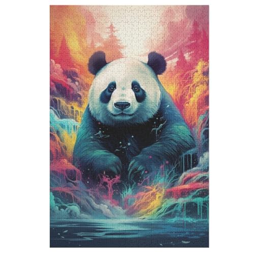 Panda -Puzzle, 1000 Teile,Holzpuzzle Für Erwachsene Kinder, Lustiges Spielzeug, Denkspiel, Bildungsspiel, 78×53cm Panda -Puzzle, 1000 Teile,Holzpuzzle Für Erwachsene Kinder, Lustiges Spielzeug, Denkspiel, Bildungsspiel, 78×53cm von LTTTT