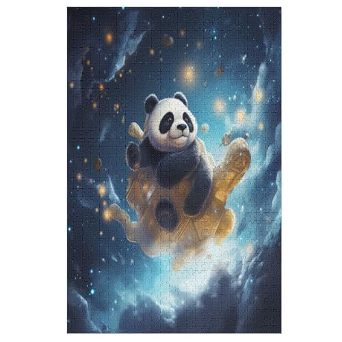 Panda Puzzles 1000 Teile Erwachsener Kniffel Spaß Für Die Ganze Familie, Holzpuzzle Kinder Erwachsene, Impossible Puzzle Schwer 78×53cm Panda Puzzles 1000 Teile Erwachsener Kniffel Spaß Für Die Ganze Familie, Holzpuzzle Kinder Erwachsene, Impossible Puzzle Schwer 78×53cm von LTTTT