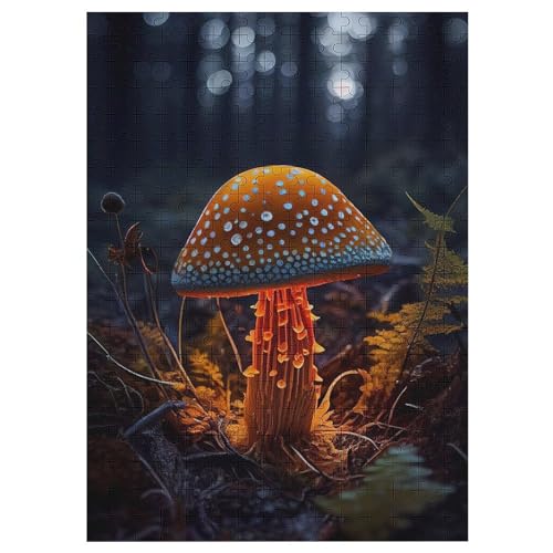 Pilz 300 Teile Puzzles Für Erwachsene,Holzpuzzle - Verringerter Druck Schwieriges Unmögliche Puzzle Für Erwachsene 12+ Kinder 42×30cm Pilz 300 Teile Puzzles Für Erwachsene,Holzpuzzle - Verringerter Druck Schwieriges Unmögliche Puzzle Für Erwachsene 12+ Kinder 42×30cm von LTTTT