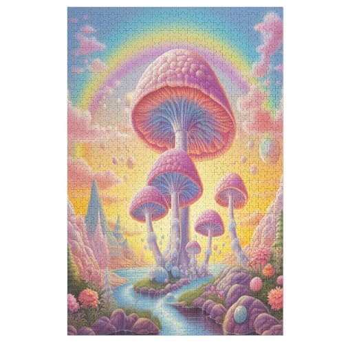 Pilzs Puzzle 1000 Teile, Holzpuzzle Für Erwachsene Kinder, Impossible Puzzles, Geschicklichkeitsspiel Für Die Ganze Familie 78×53cm Pilzs Puzzle 1000 Teile, Holzpuzzle Für Erwachsene Kinder, Impossible Puzzles, Geschicklichkeitsspiel Für Die Ganze Familie 78×53cm von LTTTT