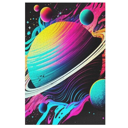 Planet Sternenhimmel Holzpuzzle - Puzzle Für Erwachsene, 1000-teilige Puzzles Für Teenager Und Kinder, Herausfordernde Spiele 78×53cm Planet Sternenhimmel Holzpuzzle - Puzzle Für Erwachsene, 1000-teilige Puzzles Für Teenager Und Kinder, Herausfordernde Spiele 78×53cm von LTTTT