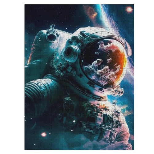 Puzzle 500 Teile Astronaut Holzpuzzle Für Erwachsene Lernspiel Herausforderungsspielzeug The Puzzles Für Erwachsene Kinder 55×41cm Puzzle 500 Teile Astronaut Holzpuzzle Für Erwachsene Lernspiel Herausforderungsspielzeug The Puzzles Für Erwachsene Kinder 55×41cm von LTTTT