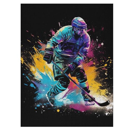 Puzzle 500 Teile Eishockey Holzpuzzle Für Erwachsene Lernspiel Herausforderungsspielzeug The Puzzles Für Erwachsene Kinder 55×41cm Puzzle 500 Teile Eishockey Holzpuzzle Für Erwachsene Lernspiel Herausforderungsspielzeug The Puzzles Für Erwachsene Kinder 55×41cm von LTTTT