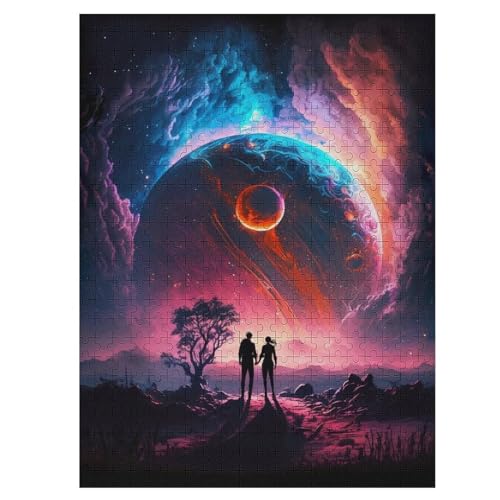 Puzzle 500 Teile Kosmische Liebe Holzpuzzle Für Erwachsene Lernspiel Herausforderungsspielzeug The Puzzles Für Erwachsene Kinder 55×41cm Puzzle 500 Teile Kosmische Liebe Holzpuzzle Für Erwachsene Lernspiel Herausforderungsspielzeug The Puzzles Für Erwachsene Kinder 55×41cm von LTTTT