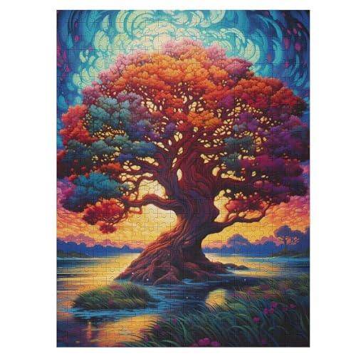 Puzzle 500 Teile Lebensbaum Yggdrasil Holzpuzzle Für Erwachsene Lernspiel Herausforderungsspielzeug The Puzzles Für Erwachsene Kinder 55×41cm Puzzle 500 Teile Lebensbaum Yggdrasil Holzpuzzle Für Erwachsene Lernspiel Herausforderungsspielzeug The Puzzles Für Erwachsene Kinder 55×41cm von LTTTT