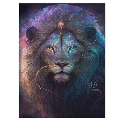 Puzzle 500 Teile Löwe Holzpuzzle Für Erwachsene Lernspiel Herausforderungsspielzeug The Puzzles Für Erwachsene Kinder 55×41cm Puzzle 500 Teile Löwe Holzpuzzle Für Erwachsene Lernspiel Herausforderungsspielzeug The Puzzles Für Erwachsene Kinder 55×41cm von LTTTT