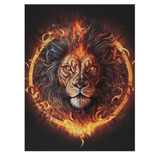 Puzzle 500 Teile Löwe Holzpuzzle Für Erwachsene Lernspiel Herausforderungsspielzeug The Puzzles Für Erwachsene Kinder 55×41cm Puzzle 500 Teile Löwe Holzpuzzle Für Erwachsene Lernspiel Herausforderungsspielzeug The Puzzles Für Erwachsene Kinder 55×41cm von LTTTT