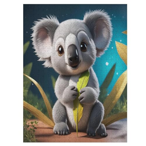 Puzzle 500 Teile Tierischer Koala Holzpuzzle Für Erwachsene Lernspiel Herausforderungsspielzeug The Puzzles Für Erwachsene Kinder 55×41cm Puzzle 500 Teile Tierischer Koala Holzpuzzle Für Erwachsene Lernspiel Herausforderungsspielzeug The Puzzles Für Erwachsene Kinder 55×41cm von LTTTT