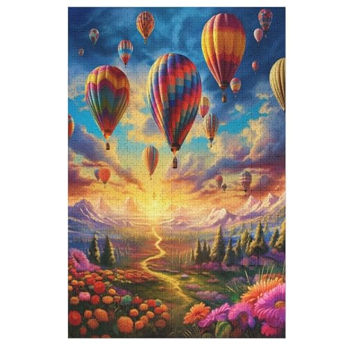 Puzzle Für Erwachsene, 1000 Teile, Heißluftballon, Holzpuzzle, Geburtstagsgeschenke, Puzzle Wanddekoration 78×53cm Puzzle Für Erwachsene, 1000 Teile, Heißluftballon, Holzpuzzle, Geburtstagsgeschenke, Puzzle Wanddekoration 78×53cm von LTTTT