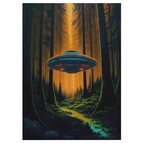 Puzzle Für Erwachsene, 300 Teile, Alien Raumschiff, Holzpuzzle, Geburtstagsgeschenke, Puzzle Wanddekoration 42×30cm Puzzle Für Erwachsene, 300 Teile, Alien Raumschiff, Holzpuzzle, Geburtstagsgeschenke, Puzzle Wanddekoration 42×30cm von LTTTT
