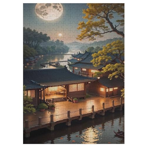 Puzzle Für Kinder, Japan Style -Puzzles Für Erwachsene, 300-teiliges Holzpuzzle Für Jugendliche Und Erwachsene, Tolles 42×30cm Puzzle Für Kinder, Japan Style -Puzzles Für Erwachsene, 300-teiliges Holzpuzzle Für Jugendliche Und Erwachsene, Tolles 42×30cm von LTTTT