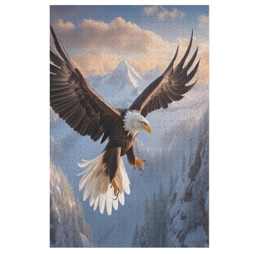 Puzzles Adler, 1000 Teile, Puzzle Aus Holz Für Erwachsene Und Kinder Ab 12 Jahren, Lernspielzeug 78×53cm Puzzles Adler, 1000 Teile, Puzzle Aus Holz Für Erwachsene Und Kinder Ab 12 Jahren, Lernspielzeug 78×53cm von LTTTT