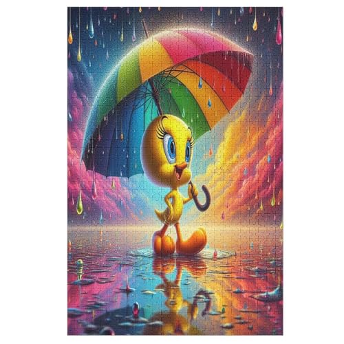 Puzzles Ente, 1000 Teile, Puzzle Aus Holz Für Erwachsene Und Kinder Ab 12 Jahren, Lernspielzeug 78×53cm von LTTTT