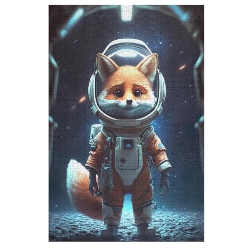 Puzzles Fuchs, 1000 Teile, Puzzle Aus Holz Für Erwachsene Und Kinder Ab 12 Jahren, Lernspielzeug 78×53cm Puzzles Fuchs, 1000 Teile, Puzzle Aus Holz Für Erwachsene Und Kinder Ab 12 Jahren, Lernspielzeug 78×53cm von LTTTT