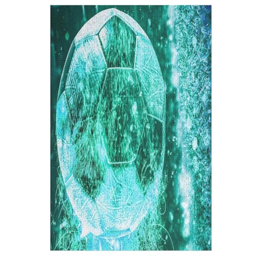Puzzles Für Erwachsene, 1000 Teile, Fußball Sport, Kreative Holzpuzzles, Praktisches Spiel, Familiendekoration 78×53cm Puzzles Für Erwachsene, 1000 Teile, Fußball Sport, Kreative Holzpuzzles, Praktisches Spiel, Familiendekoration 78×53cm von LTTTT