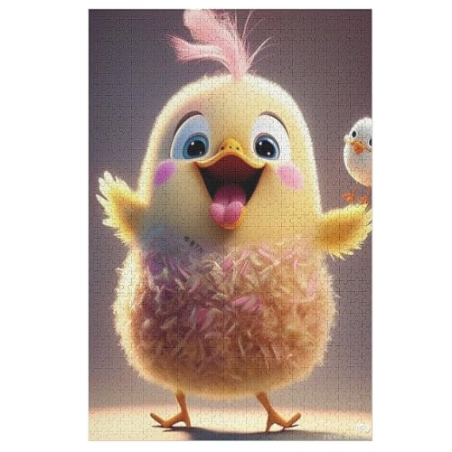 Puzzles Für Erwachsene, 1000 Teile, Little Yellow Ente, Kreative Holzpuzzles, Praktisches Spiel, Familiendekoration 78×53cm Puzzles Für Erwachsene, 1000 Teile, Little Yellow Ente, Kreative Holzpuzzles, Praktisches Spiel, Familiendekoration 78×53cm von LTTTT