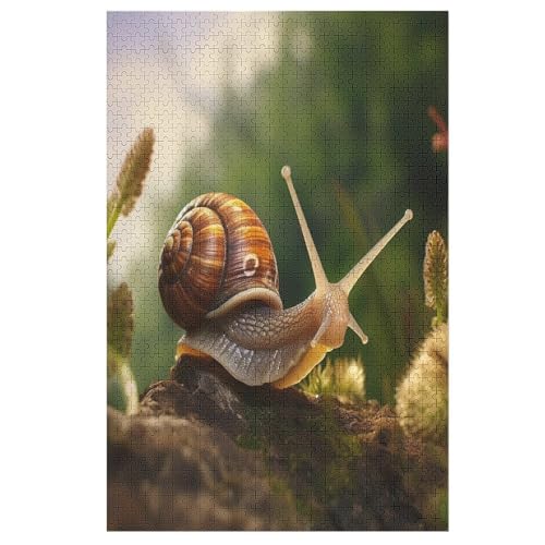 Puzzles Für Erwachsene, 1000 Teile, Schnecken, Kreative Holzpuzzles, Praktisches Spiel, Familiendekoration 78×53cm Puzzles Für Erwachsene, 1000 Teile, Schnecken, Kreative Holzpuzzles, Praktisches Spiel, Familiendekoration 78×53cm von LTTTT