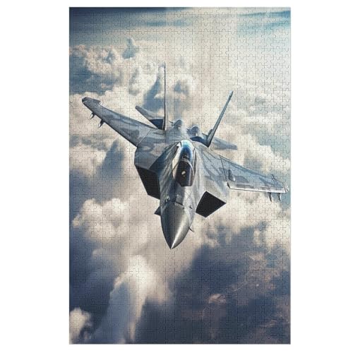 Puzzles Für Erwachsene, Flugzeug Kämpfer Puzzle, 1000 Teile, Kreatives, Geistiges Spielzeug, Kinder, Montagespiele 78×53cm Puzzles Für Erwachsene, Flugzeug Kämpfer Puzzle, 1000 Teile, Kreatives, Geistiges Spielzeug, Kinder, Montagespiele 78×53cm von LTTTT