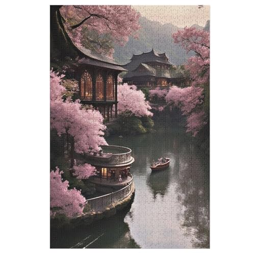 Puzzles Für Erwachsene, Japan Style Puzzle, 1000 Teile, Kreatives, Geistiges Spielzeug, Kinder, Montagespiele 78×53cm Puzzles Für Erwachsene, Japan Style Puzzle, 1000 Teile, Kreatives, Geistiges Spielzeug, Kinder, Montagespiele 78×53cm von LTTTT