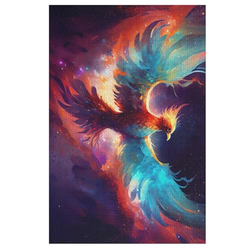 Puzzles Für Erwachsene, Phönix Puzzle, 1000 Teile, Kreatives, Geistiges Spielzeug, Kinder, Montagespiele 78×53cm Puzzles Für Erwachsene, Phönix Puzzle, 1000 Teile, Kreatives, Geistiges Spielzeug, Kinder, Montagespiele 78×53cm von LTTTT