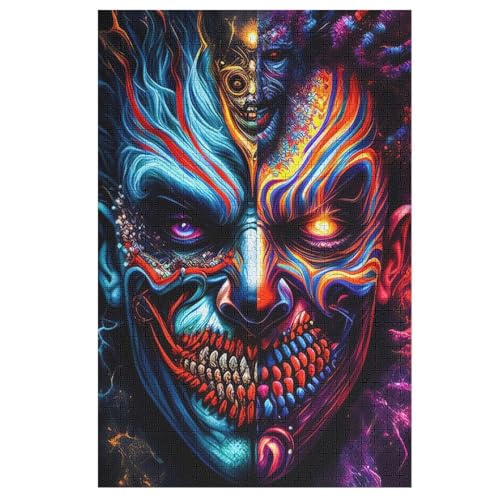 Puzzles Für Erwachsene Joker,1000-teilige Puzzle Für Kinder Ab 12 Jahren, Holzpuzzles Für Die Heimdekoration, 78×53cm Puzzles Für Erwachsene Joker,1000-teilige Puzzle Für Kinder Ab 12 Jahren, Holzpuzzles Für Die Heimdekoration, 78×53cm von LTTTT