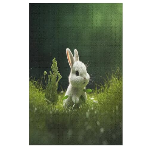 Puzzles Für Erwachsene Kaninchen,1000-teilige Puzzle Für Kinder Ab 12 Jahren, Holzpuzzles Für Die Heimdekoration, 78×53cm Puzzles Für Erwachsene Kaninchen,1000-teilige Puzzle Für Kinder Ab 12 Jahren, Holzpuzzles Für Die Heimdekoration, 78×53cm von LTTTT
