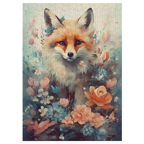 Puzzles Für Erwachsene Und Kinder, Fuchs -Puzzle, 300 Teile, Kreative Holzpuzzles,Für Erwaschsene, Geschenke 42×30cm Puzzles Für Erwachsene Und Kinder, Fuchs -Puzzle, 300 Teile, Kreative Holzpuzzles,Für Erwaschsene, Geschenke 42×30cm von LTTTT