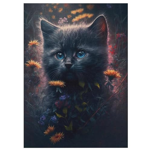 Puzzles Für Erwachsene Und Kinder, Katze -Puzzle, 300 Teile, Kreative Holzpuzzles,Für Erwaschsene, Geschenke 42×30cm Puzzles Für Erwachsene Und Kinder, Katze -Puzzle, 300 Teile, Kreative Holzpuzzles,Für Erwaschsene, Geschenke 42×30cm von LTTTT