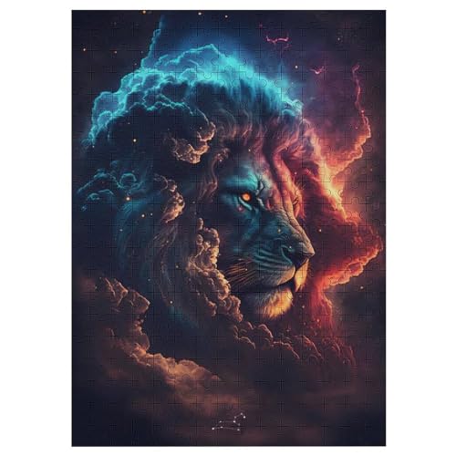 Puzzles Für Erwachsene Und Kinder, Löwe -Puzzle, 300 Teile, Kreative Holzpuzzles,Für Erwaschsene, Geschenke 42×30cm Puzzles Für Erwachsene Und Kinder, Löwe -Puzzle, 300 Teile, Kreative Holzpuzzles,Für Erwaschsene, Geschenke 42×30cm von LTTTT