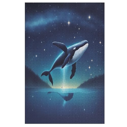 Puzzles Für Erwachsene Wal,1000-teilige Puzzle Für Kinder Ab 12 Jahren, Holzpuzzles Für Die Heimdekoration, 78×53cm Puzzles Für Erwachsene Wal,1000-teilige Puzzle Für Kinder Ab 12 Jahren, Holzpuzzles Für Die Heimdekoration, 78×53cm von LTTTT