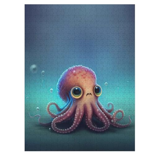 Puzzles Für Erwachsene: Oktopus, 500-teiliges Holzpuzzle Für Erwachsene Und Kinder Ab 12 Jahren. Tolles Geschenk Für Erwachsene 55×41cm Puzzles Für Erwachsene: Oktopus, 500-teiliges Holzpuzzle Für Erwachsene Und Kinder Ab 12 Jahren. Tolles Geschenk Für Erwachsene 55×41cm von LTTTT