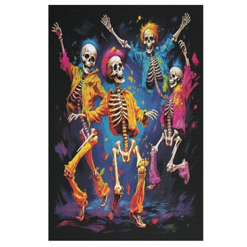 Schädel 1000 Teile Premium-Puzzles Für Erwachsene Kinder- Holzpuzzles Spaß Und Lernspiele - Perfekte Puzzle-Geschenke 78×53cm Schädel 1000 Teile Premium-Puzzles Für Erwachsene Kinder- Holzpuzzles Spaß Und Lernspiele - Perfekte Puzzle-Geschenke 78×53cm von LTTTT