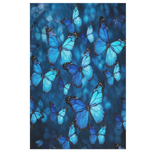 Schmetterling -Puzzle, 1000 Teile,Holzpuzzle Für Erwachsene Kinder, Lustiges Spielzeug, Denkspiel, Bildungsspiel, 78×53cm Schmetterling -Puzzle, 1000 Teile,Holzpuzzle Für Erwachsene Kinder, Lustiges Spielzeug, Denkspiel, Bildungsspiel, 78×53cm von LTTTT