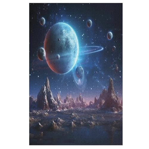 Sternenhimmel Puzzle 1000 Teile, Holzpuzzle Herausforderndes Geschicklichkeitsspiel Für Die Ganze Familie, Kinder Erwachsenenpuzzle Ab 12 Jahren 78×53cm Sternenhimmel Puzzle 1000 Teile, Holzpuzzle Herausforderndes Geschicklichkeitsspiel Für Die Ganze Familie, Kinder Erwachsenenpuzzle Ab 12 Jahren 78×53cm von LTTTT