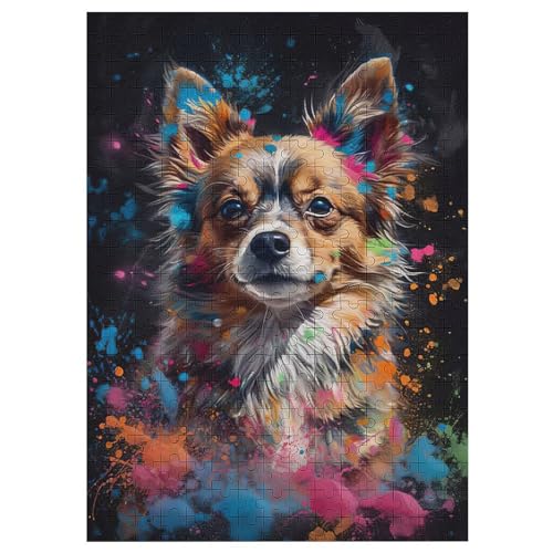 Süßer Hund 300 Teile Premium-Puzzles Für Erwachsene Kinder- Holzpuzzles Spaß Und Lernspiele - Perfekte Puzzle-Geschenke 42×30cm Süßer Hund 300 Teile Premium-Puzzles Für Erwachsene Kinder- Holzpuzzles Spaß Und Lernspiele - Perfekte Puzzle-Geschenke 42×30cm von LTTTT