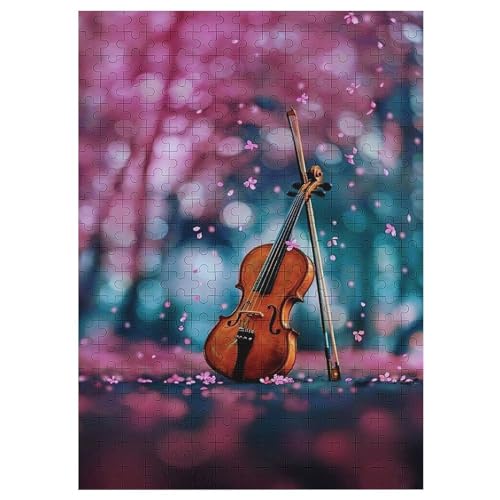 Violine 300 Teile Puzzle Für Erwachsene, Herausforderung Puzzles - Verringerter Druck Schwieriges Holzpuzzle Für Kinder 12+ 42×30cm Violine 300 Teile Puzzle Für Erwachsene, Herausforderung Puzzles - Verringerter Druck Schwieriges Holzpuzzle Für Kinder 12+ 42×30cm von LTTTT