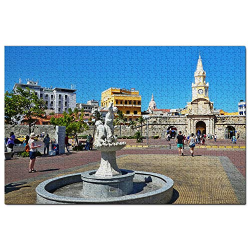 Kolumbien-Cartagena-Puzzle für Erwachsene, 1000 Teile, papierartiges Reisegeschenk, Souvenir   , 50 x 70 cm von LUAJZF