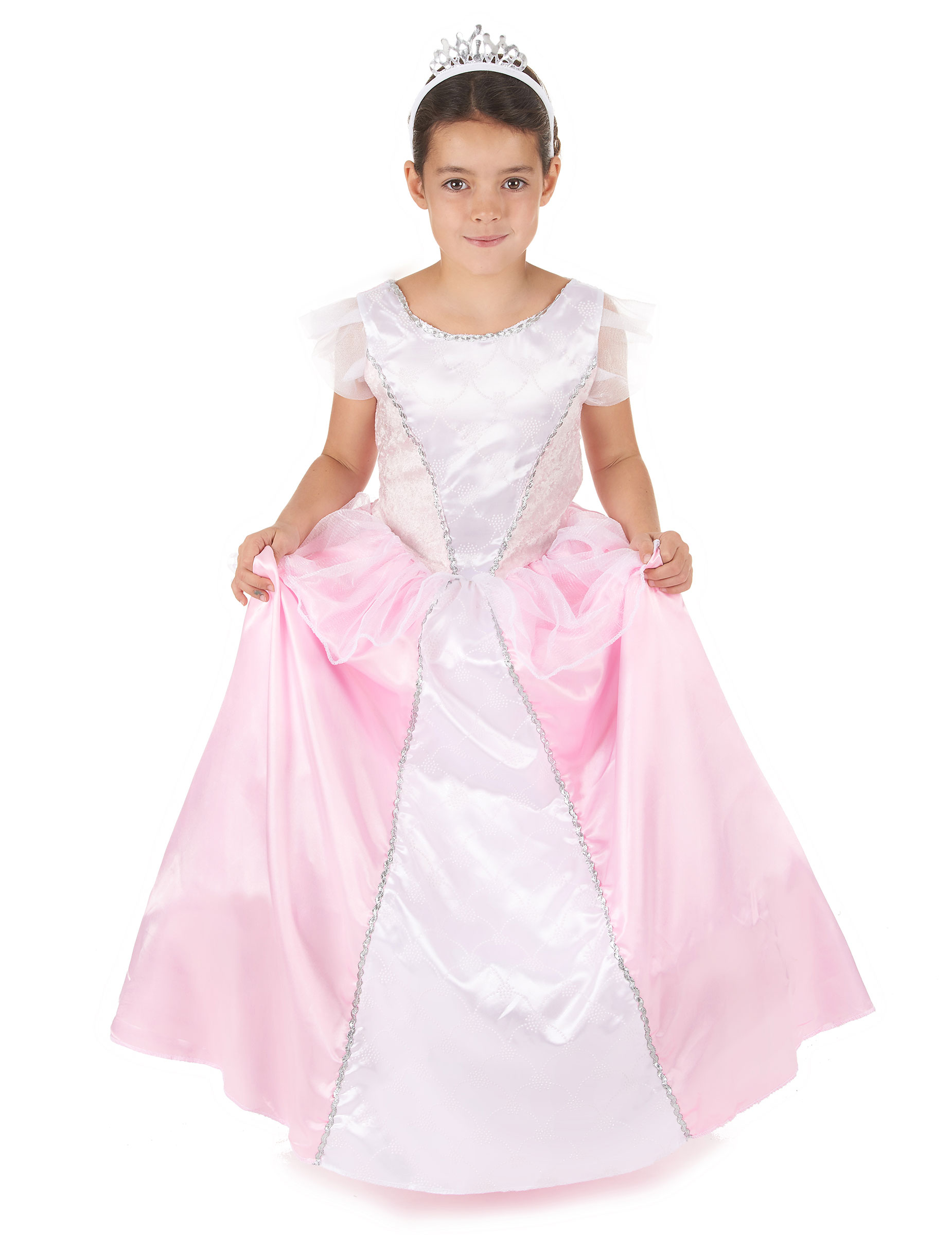 Edles Prinzessinnen-Kostüm für Mädchen rosa-weiss Edles Prinzessinnen-Kostüm für Mädchen rosa-weiss von LUCIDA
