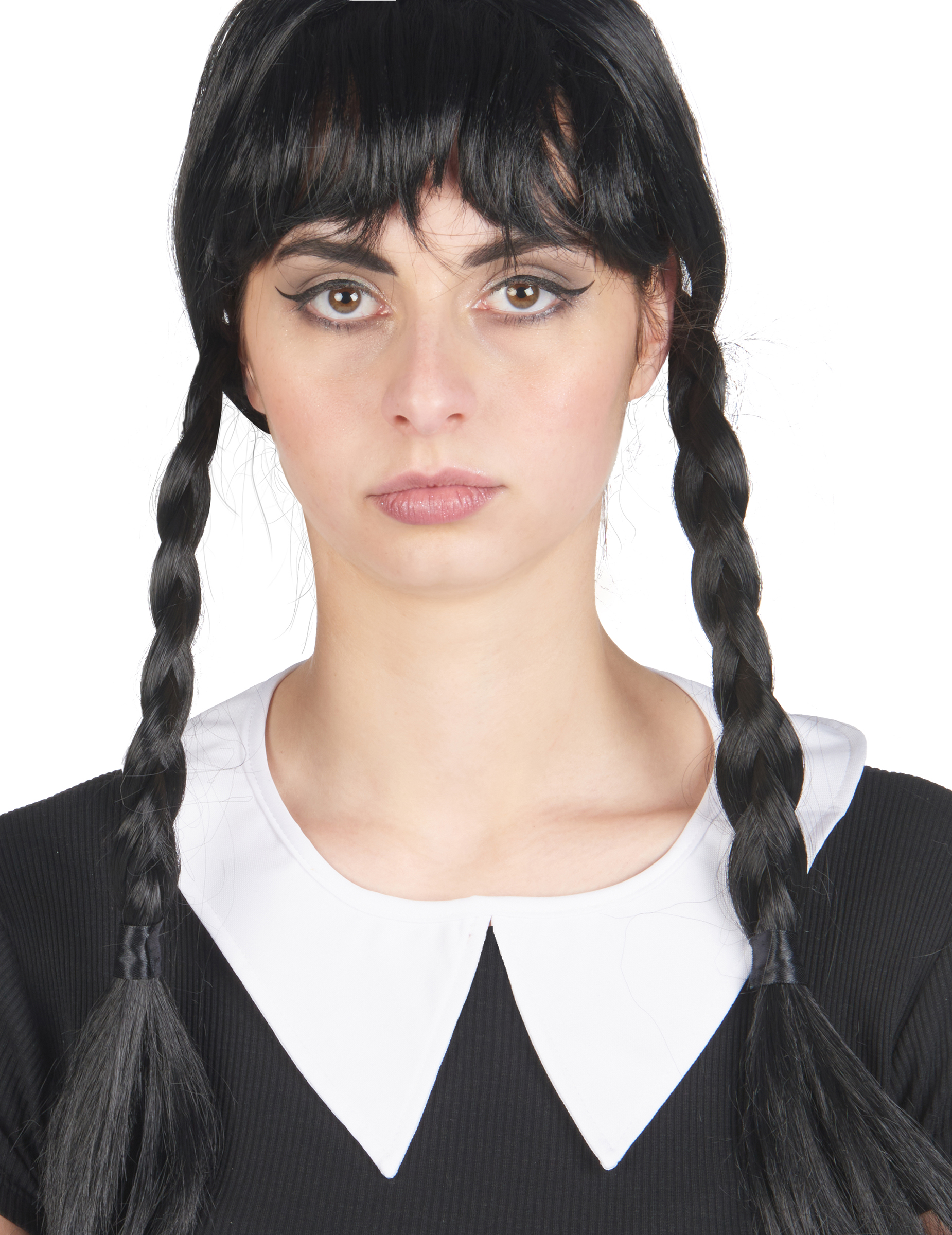 Gothic-Kragen Kostümaccessoire weiß Gothic-Kragen Kostümaccessoire weiß von KARNEVAL-MEGASTORE