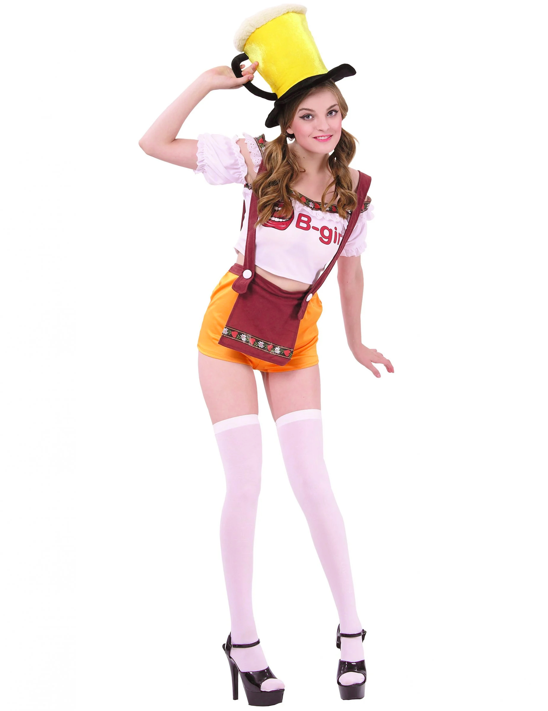 Lustige Bayerin Volksfest-Kostüm bunt Lustige Bayerin Volksfest-Kostüm bunt von KARNEVAL-MEGASTORE