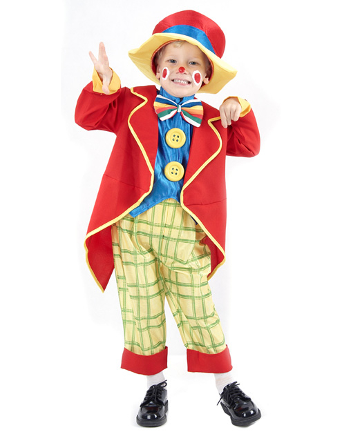 Lustiger Clown Kinderkostüm Zirkus bunt von LUCIDA