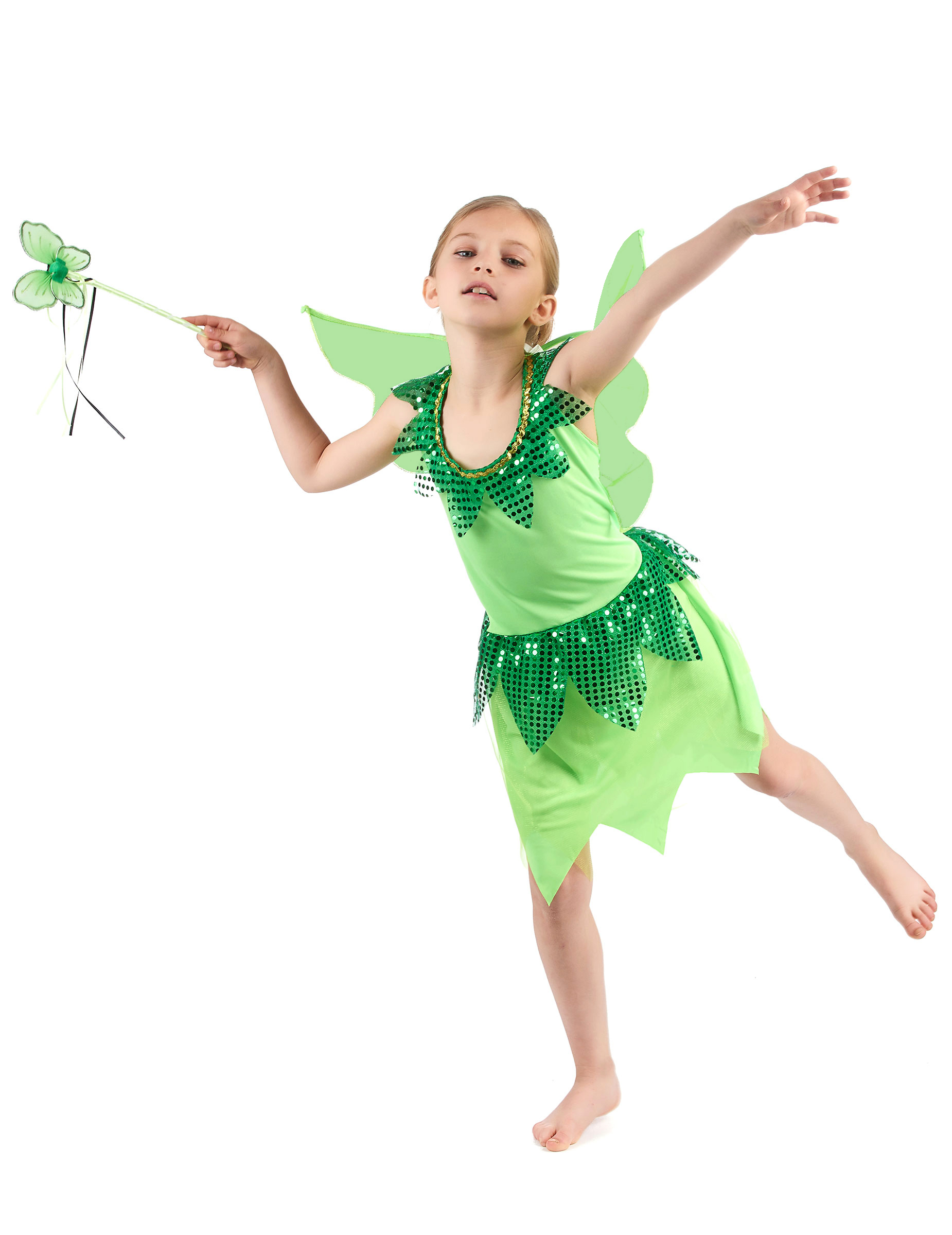 Märchenfee Kinder-Kostüm grün von BCI