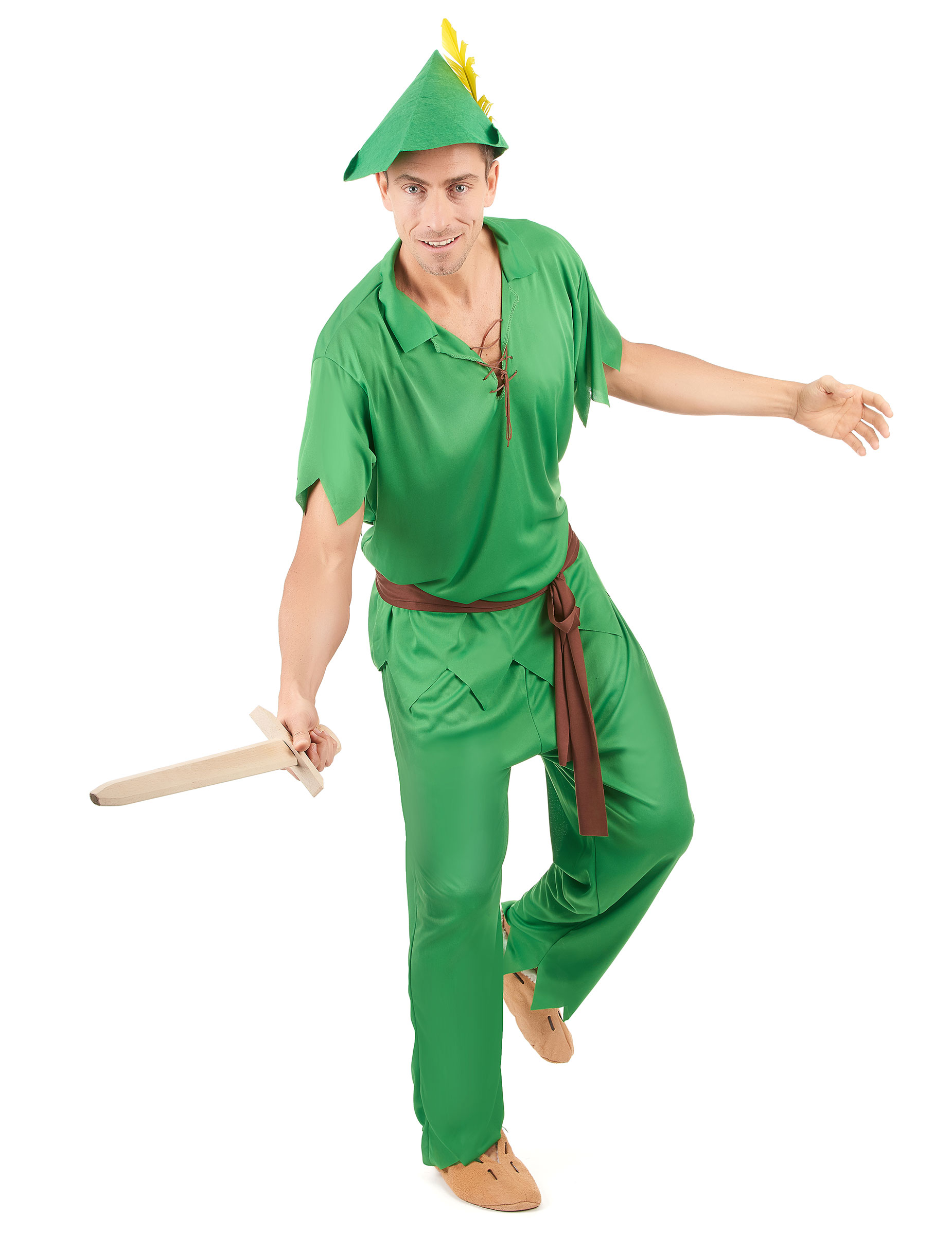 Waldmann Kostüm für Herren grün Waldmann Kostüm für Herren grün von KARNEVAL-MEGASTORE