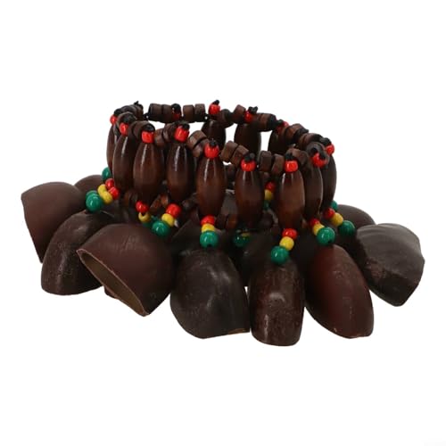 Afrikanische Rasseln, handgefertigtes Muschelinstrument für Percussion-Enthusiasten Afrikanische Rasseln, handgefertigtes Muschelinstrument für Percussion-Enthusiasten von LUCKCDUO