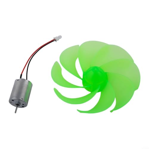Interaktives Windgenerator-Kit für Studenten, vertikales Design mit 360-Grad-Drehung und stromerzeugendem LED-Licht von LUCKCDUO