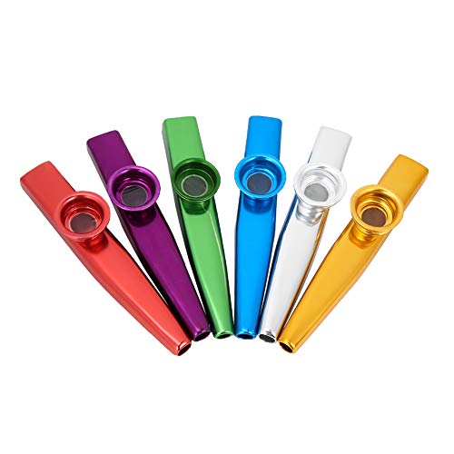 LUCKDANO Aluminiumlegierung Tragbarer Kazoo -Partner Easy Learn Musical Instrument für Reisebereich Camping LUCKDANO Aluminiumlegierung Tragbarer Kazoo -Partner Easy Learn Musical Instrument für Reisebereich Camping von LUCKDANO